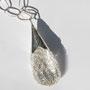Campana del tiempo - Plata 925, 1000, cairel de cristal